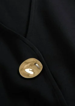 Clearance Cómodo chaleco de tejido Punto di Roma con botones decorativos Mujer Esenciales|Ropa Cómoda
