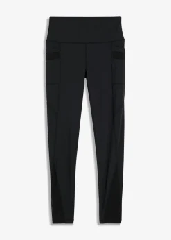 Best Cómodos leggings deportivos con malla y bolsillo para móvil Mujer Ropa Deportiva|Pantalones
