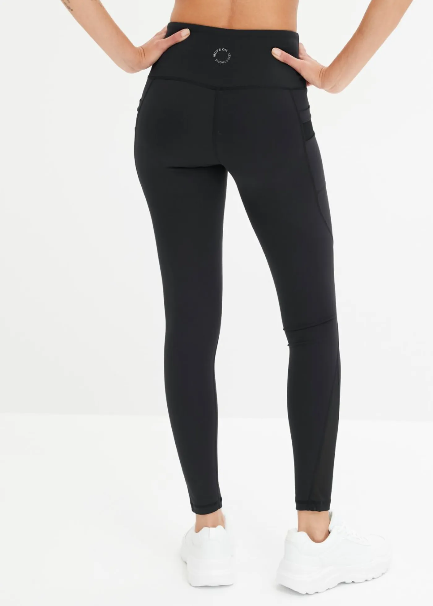 Best Cómodos leggings deportivos con malla y bolsillo para móvil Mujer Ropa Deportiva|Pantalones