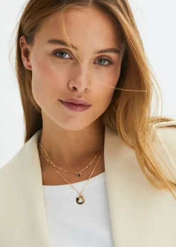 Outlet Collares (2 piezas) con colgantes en forma de corazón Mujer Complementos Temáticos·Accesorios Elegantes|Joyería