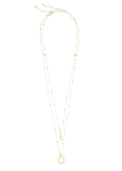 Outlet Collares (2 piezas) con colgantes en forma de corazón Mujer Complementos Temáticos·Accesorios Elegantes|Joyería