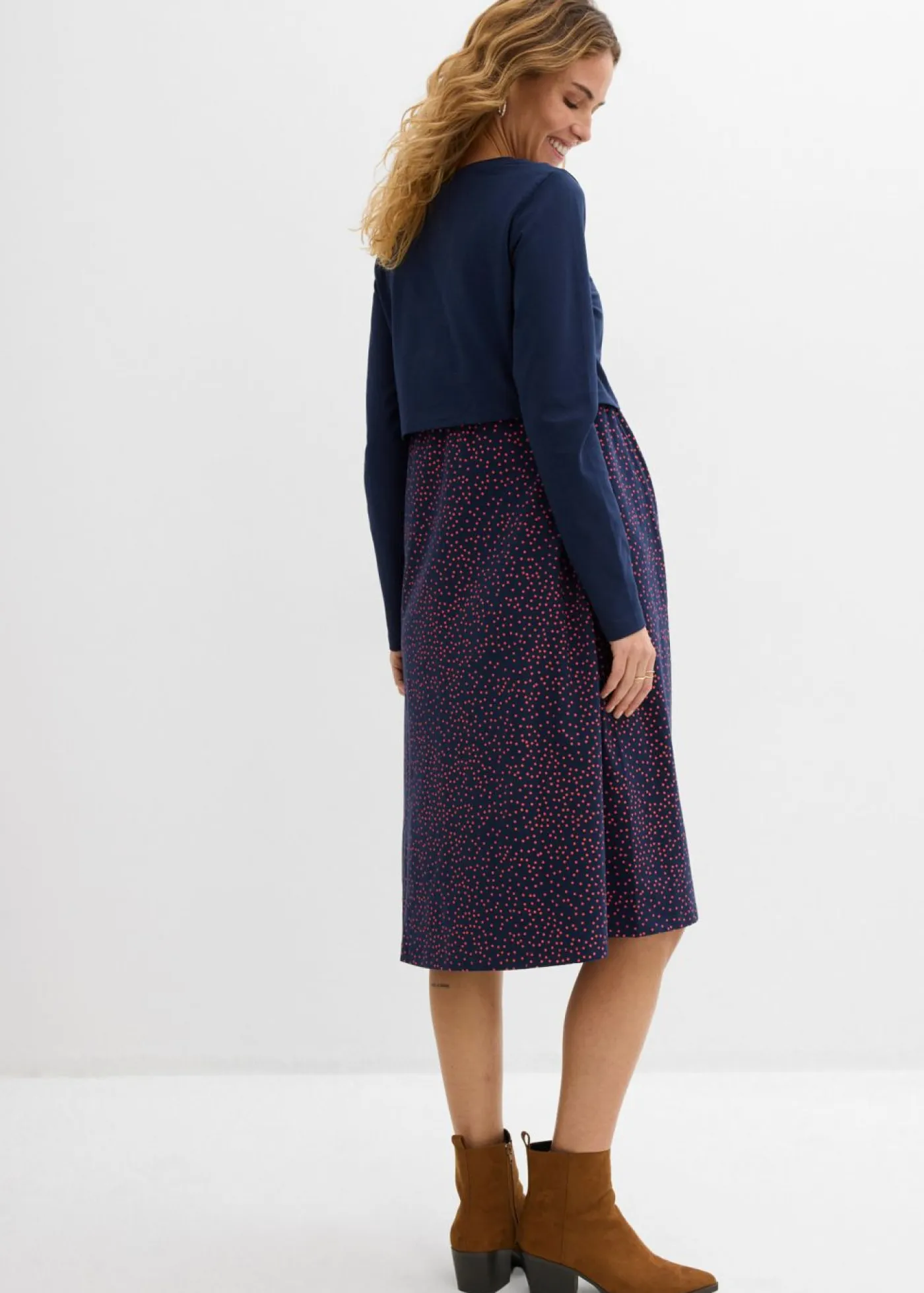 Online Conjunto 3 en 1 compuesto por vestido premamá y camiseta de algodón orgánico (2 piezas) Mujer Premamá