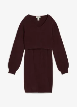 Best Conjunto de punto de jersey y falda para bebé Mujer Premamá
