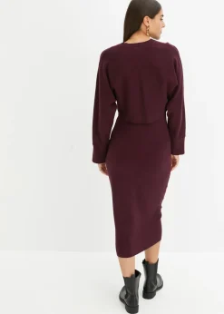 Online Conjunto de vestido de punto (2 piezas) Mujer Vestidos