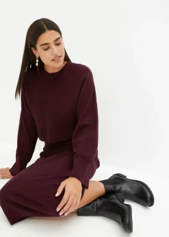 Online Conjunto de vestido de punto (2 piezas) Mujer Vestidos