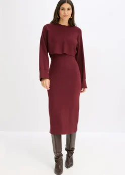 Discount Conjunto de vestido de punto (2 piezas) Mujer Vestidos