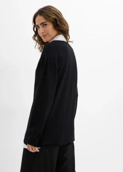 Outlet Conjunto premamá/de lactancia compuesto por jersey y blusa sin mangas de algodón orgánico Mujer Premamá