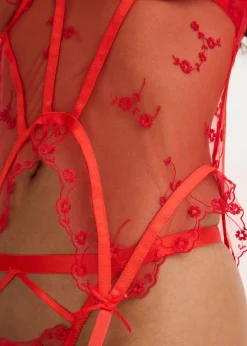 Corsé y tanga (conjunto de 2 piezas) Mujer Corsés|Lencería Sexy