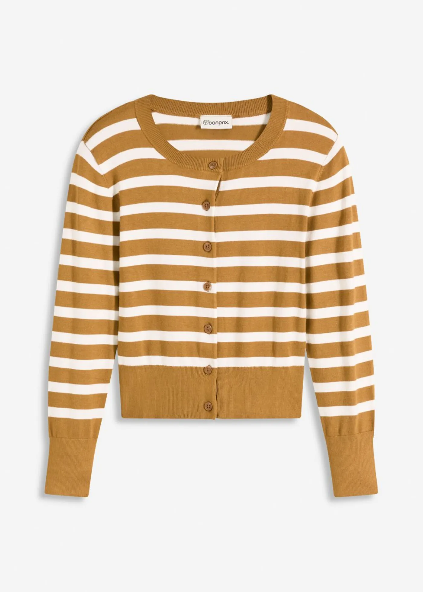 Best Cárdigan de punto fino con rayas Mujer Jerséis|Ropa De Punto