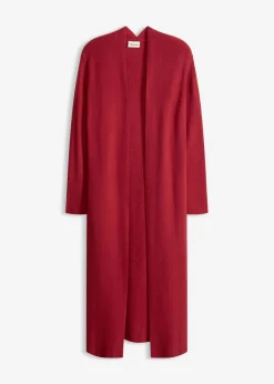 Cárdigan largo de punto con viscosa Mujer Jerséis|Ropa De Punto