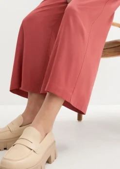 Clearance Culotte ancho de viscosa sostenible Mujer Pantalones
