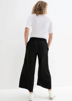Clearance Culotte ancho de viscosa sostenible Mujer Pantalones