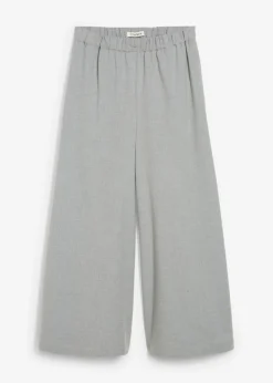 Best Culotte con aspecto de lana Mujer Pantalones