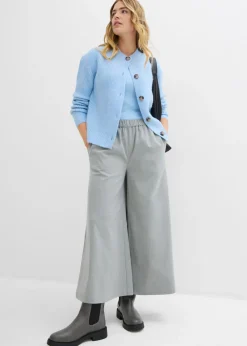 Best Culotte con aspecto de lana Mujer Pantalones
