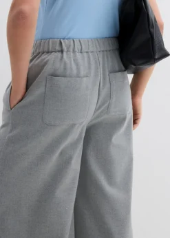 Best Culotte con aspecto de lana Mujer Pantalones
