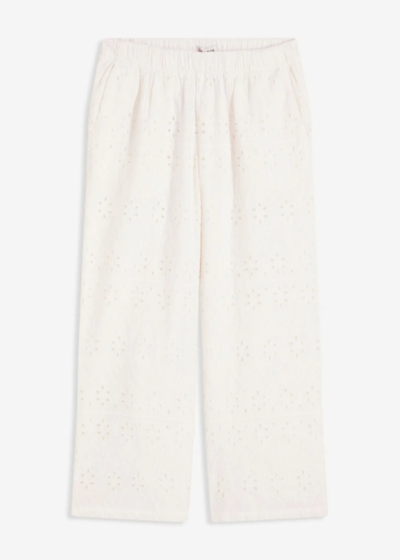 Best Culotte con bordado calado Mujer Pantalones