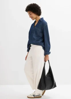 Online Culotte de algodón orgánico puro Mujer Básicos|Pantalones