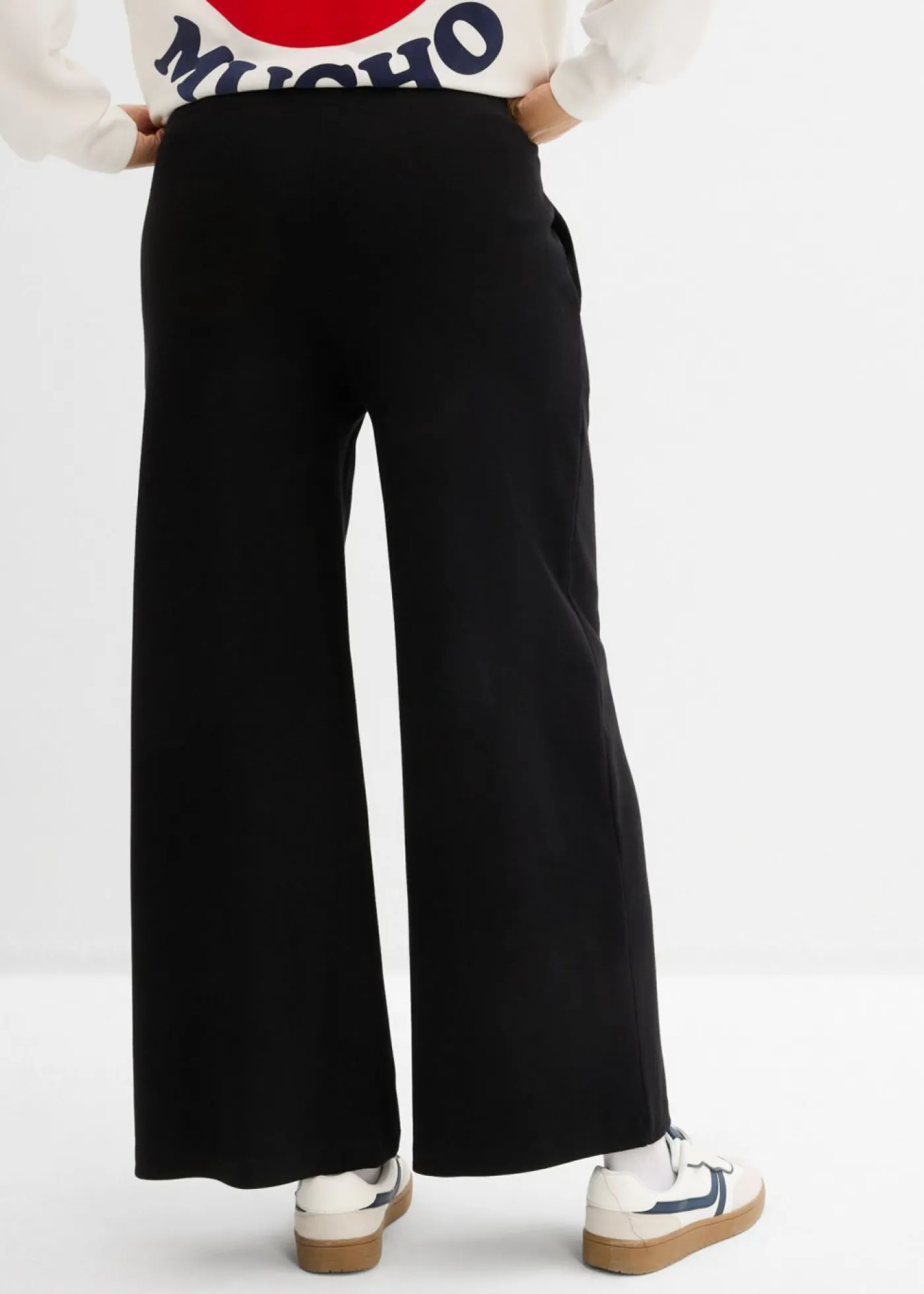 Outlet Culotte de algodón orgánico puro Mujer Básicos|Pantalones