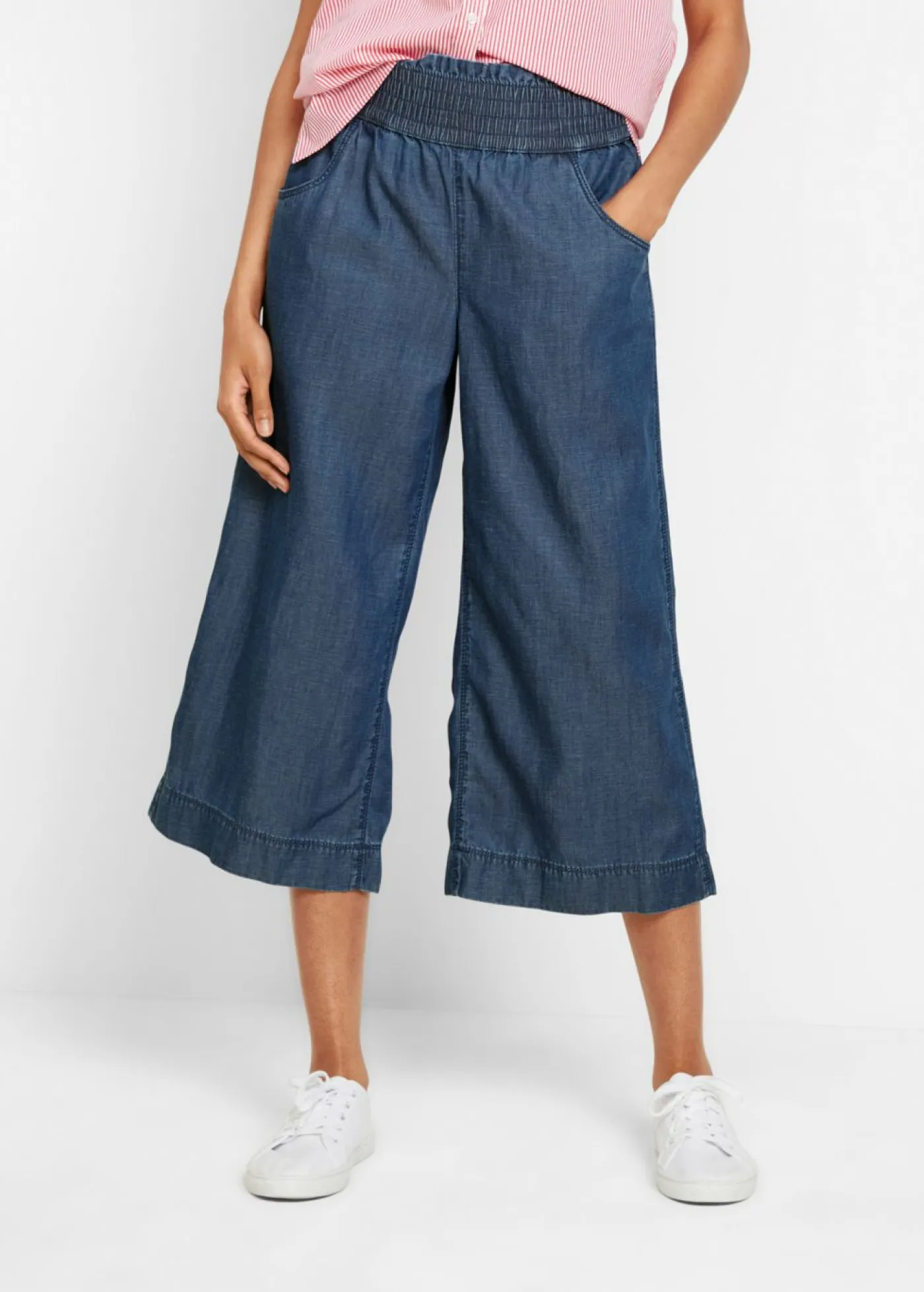 New Culotte de lyocell Mujer Pantalones