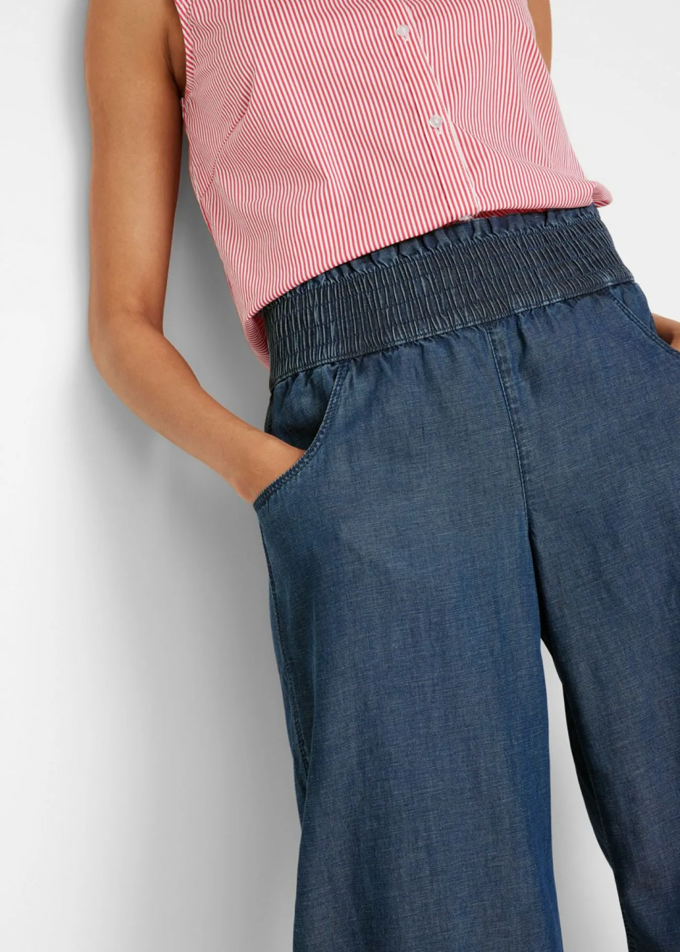 New Culotte de lyocell Mujer Pantalones