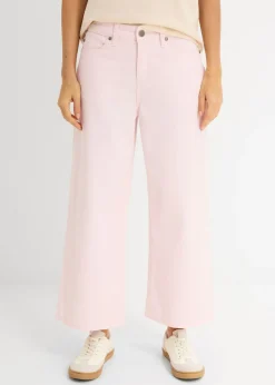 Hot Culotte de mezcla de algodón elástico Mujer Pantalones