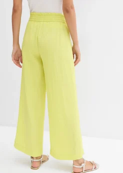 New Culotte de mezcla de lyocell fluido Mujer Pantalones