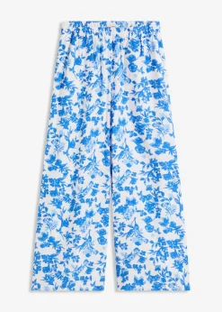New Culotte de mezcla de viscosa fluida Mujer Pantalones