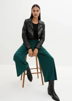 Discount Culotte de mezcla de viscosa Mujer Pantalones|Novedades