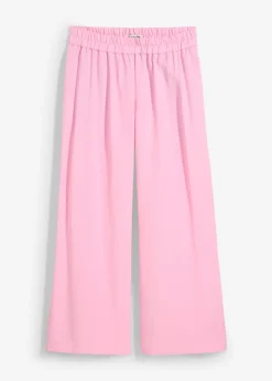 New Culotte de mezcla de viscosa suave Mujer Pantalones