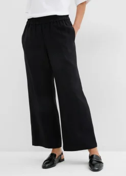 Discount Culotte de mezcla de viscosa suave Mujer Pantalones