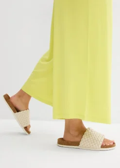 Best Culotte de viscosa fluida Mujer Básicos|Pantalones