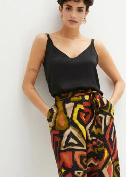 Best Culotte de viscosa fluida Mujer Pantalones|Novedades