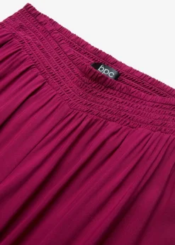 Culotte hasta la pantorrilla de viscosa sostenible Mujer Pantalones
