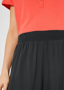 Hot Culotte hasta la pantorrilla de viscosa sostenible Mujer Pantalones