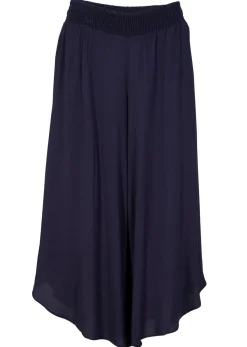Culotte hasta la pantorrilla de viscosa sostenible Mujer Pantalones