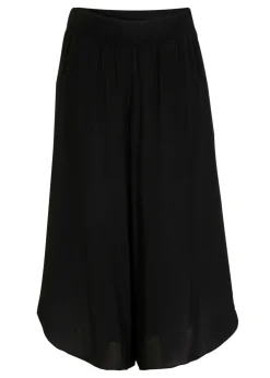 Culotte hasta la pantorrilla de viscosa sostenible Mujer Pantalones