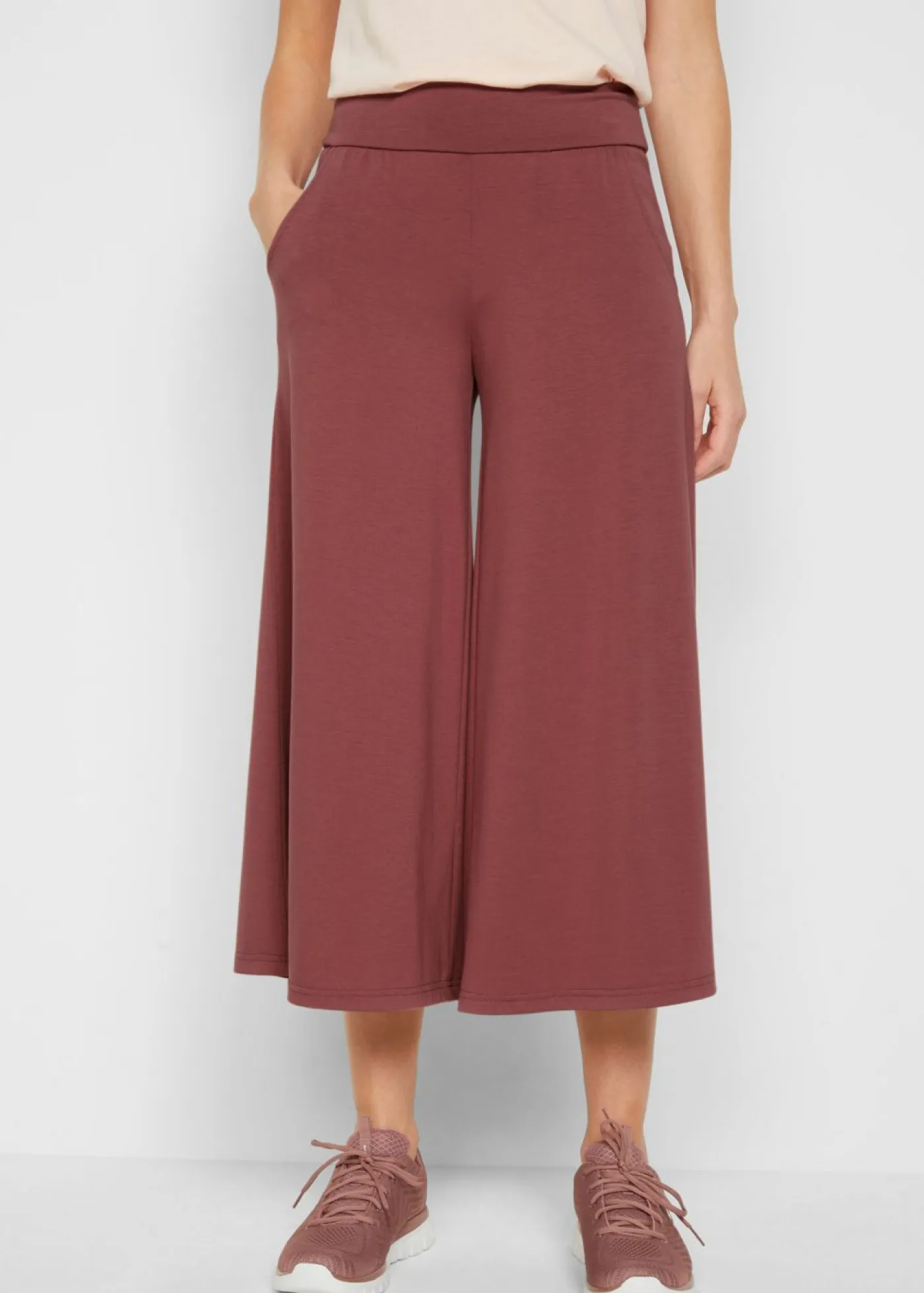 Sale Culotte homewear con pernera ancha Mujer Homewear|Ropa Deportiva