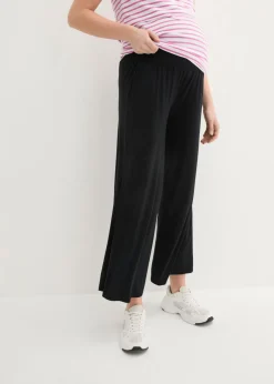Hot Culotte premamá de viscosa suave con corte holgado Mujer Premamá