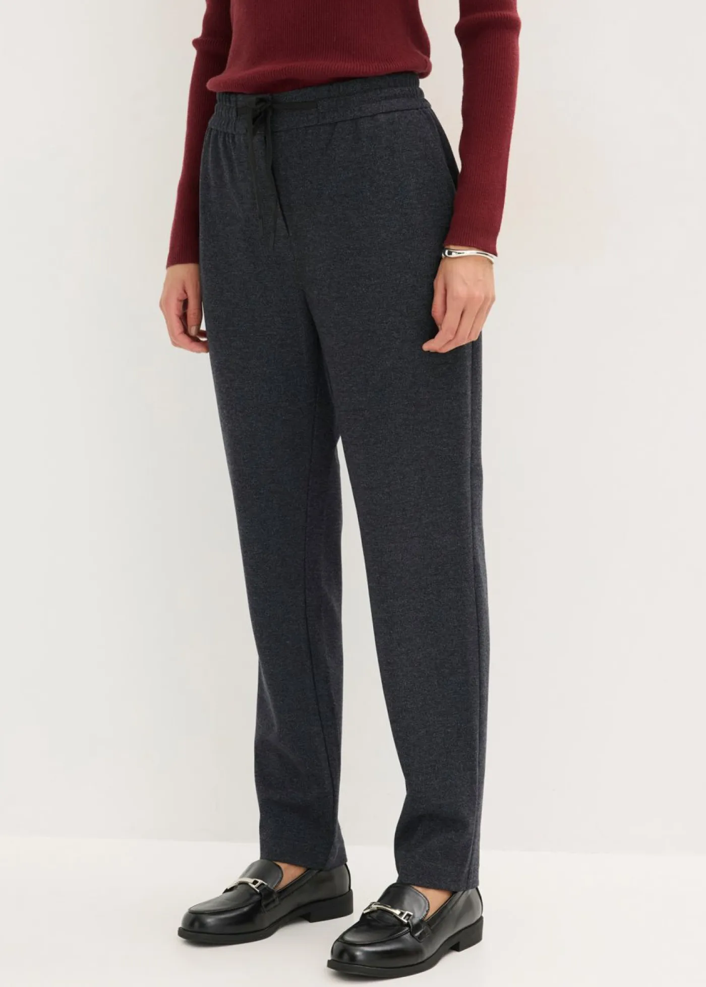 Clearance Elegante pantalón elástico Mujer Pantalones