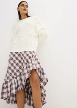 Clearance Falda asimétrica Mujer Faldas