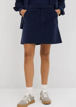 New Falda corta de pana Mujer Faldas