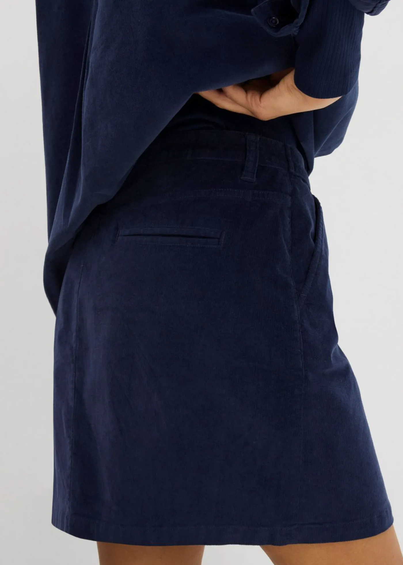 New Falda corta de pana Mujer Faldas