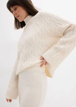 Falda corta de punto de mezcla de viscosa suave Mujer Faldas