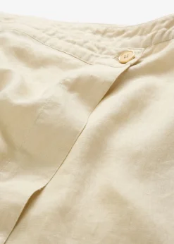 Sale Falda cruzada de lino puro Mujer Premium|Faldas