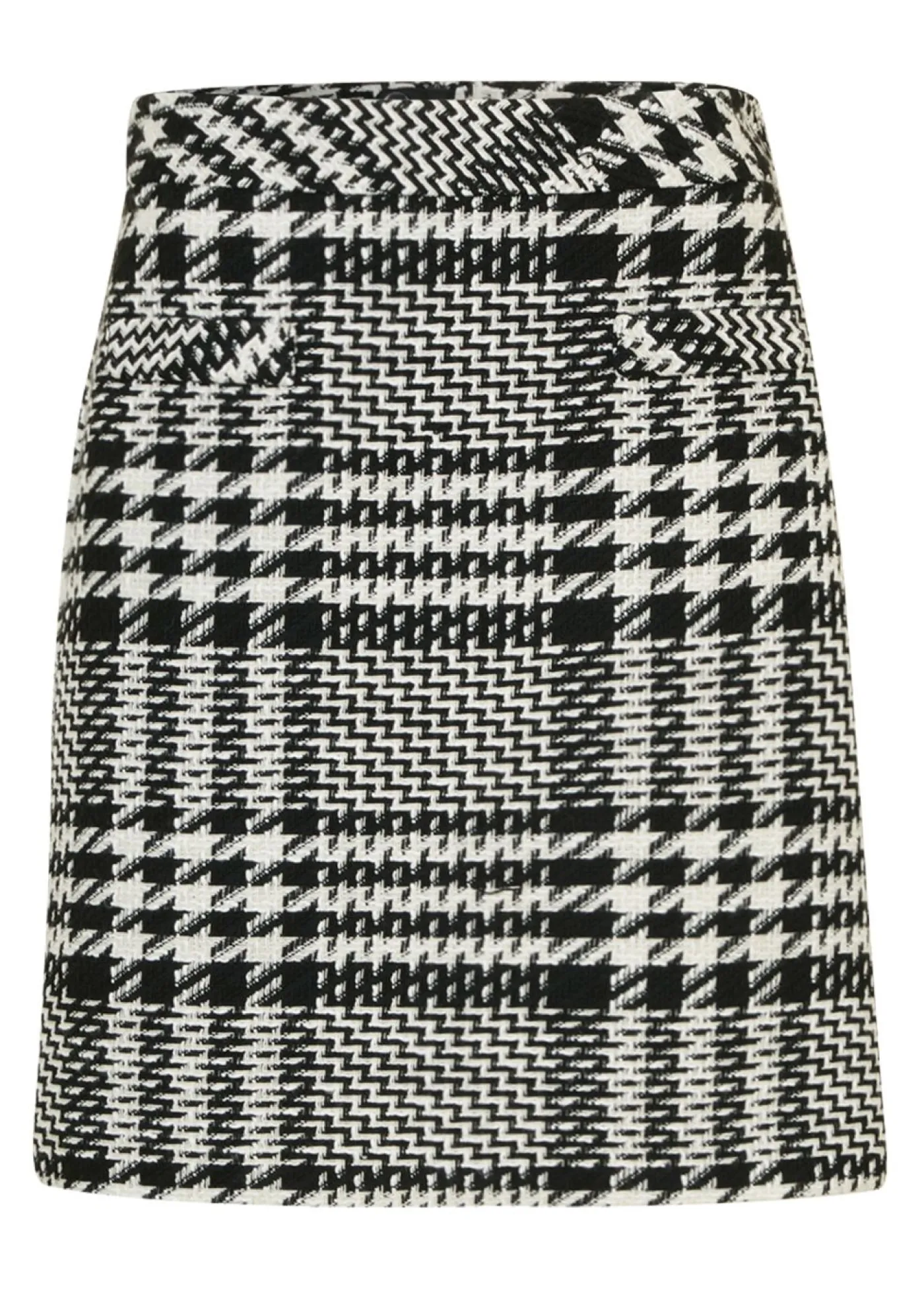 Outlet Falda de bouclé suave Mujer Faldas