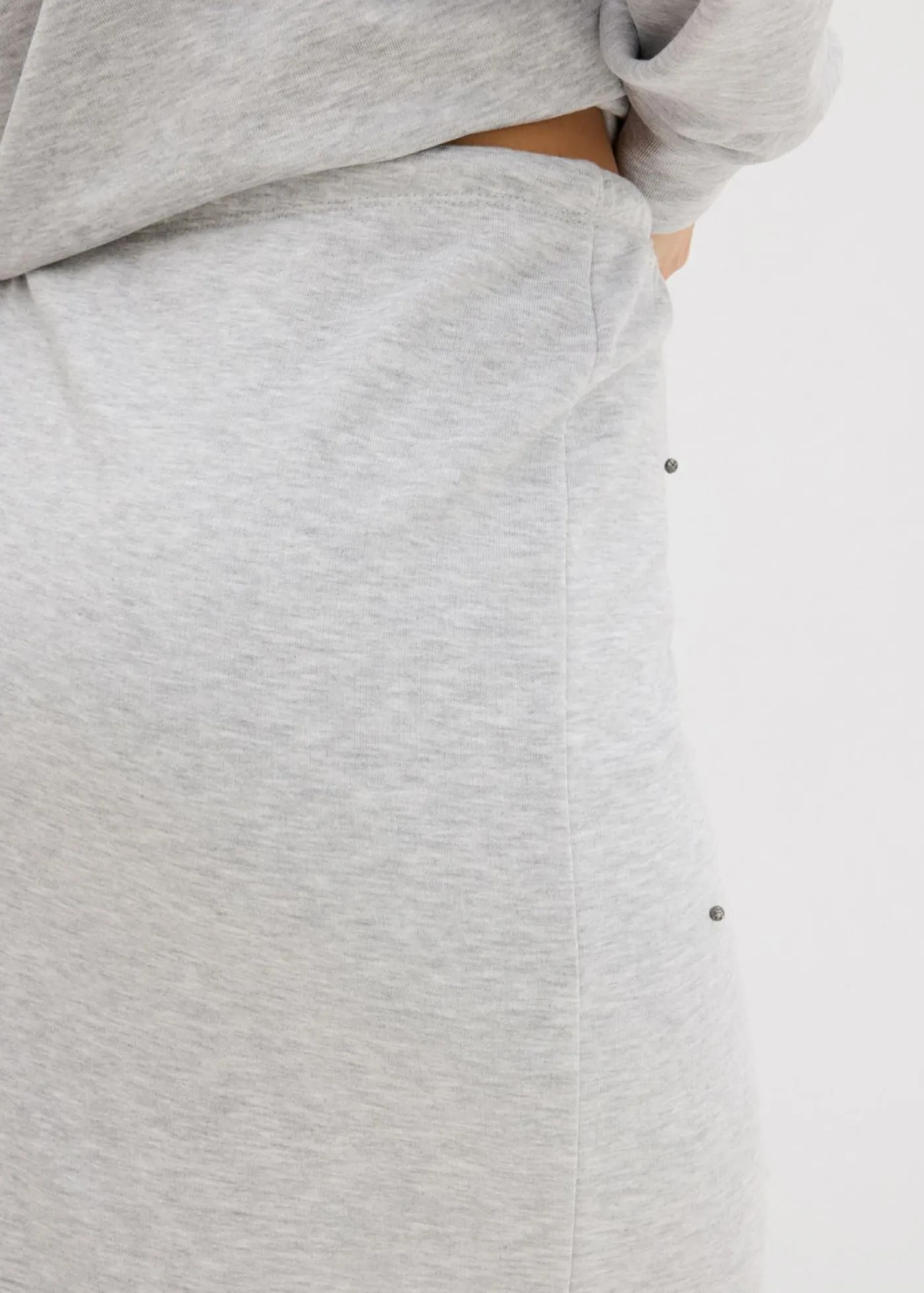 Discount Falda de chándal con tachuelas Mujer Faldas|Ropa Cómoda