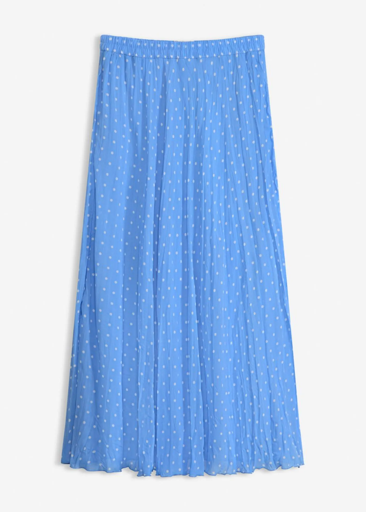 New Falda de gasa con look arrugado Mujer Faldas|Novedades