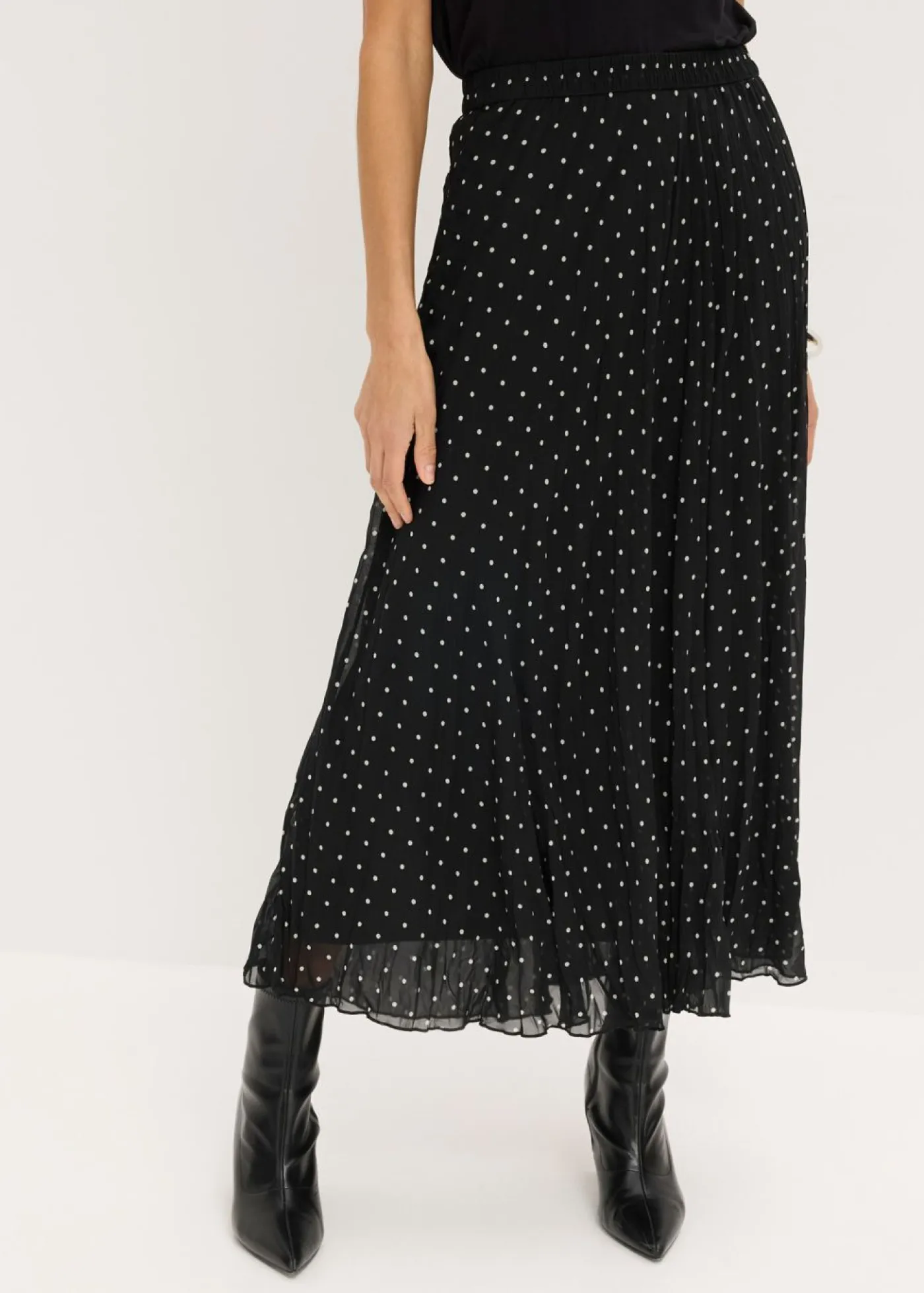 Best Falda de gasa con look arrugado Mujer Faldas|Novedades