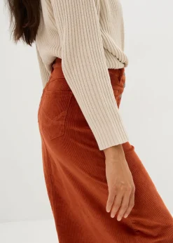 Falda de pana Mujer Faldas