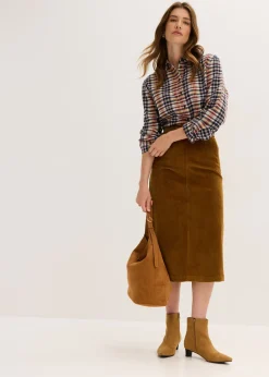 Outlet Falda de pana Mujer Faldas
